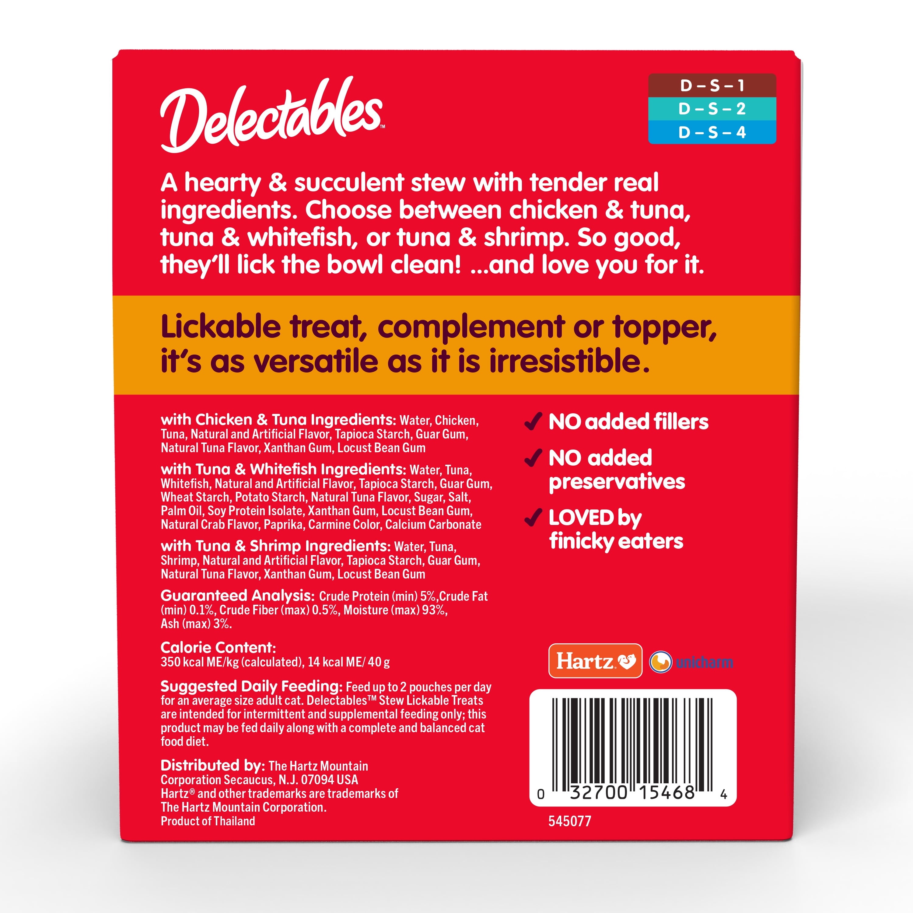 Lickable Cat Treats Stew Variety Pack, 12 Count (16.8 Oz.)