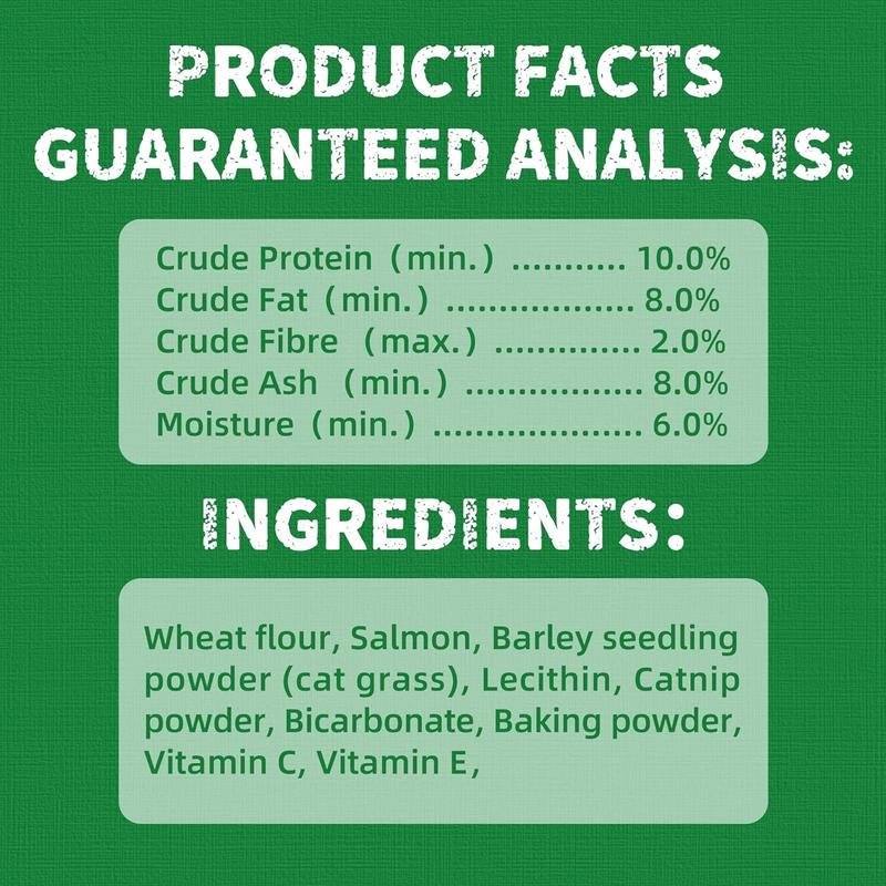 【Live Deal 】JUST TRY Cat Grass Treats and Hairball Solutions - Simply_Atlas