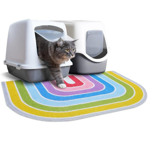 Quality Litter Box Mat Large Non - Slip Cat Litter Mat Litter Trapping Mat - Simply_Atlas